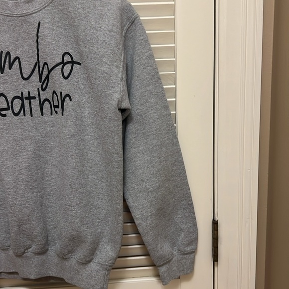 “Gumbo Weather” Sweatshirt in Grey, Size Small, EUC - Picture 9 of 16